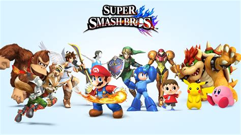 Super Smash Bros 4 Characters Wallpaper Hd Volume 1 Rsmashbros