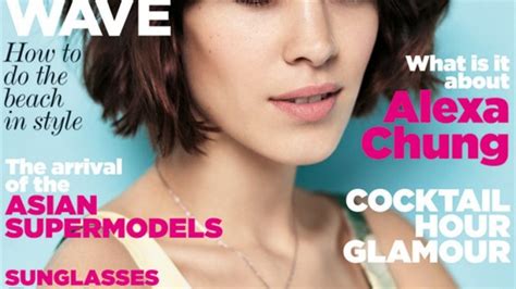 alexa chung covers vogue uk looks kind of pissed off stylecaster