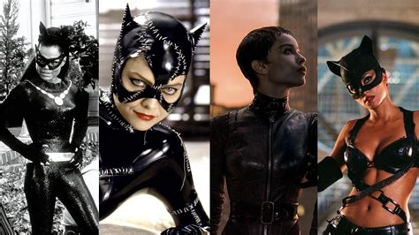 the evolution of catwoman s iconic catsuit