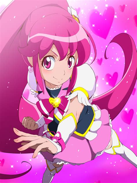 Aino Megumi And Cure Lovely Precure And 1 More Drawn By Tj Type1