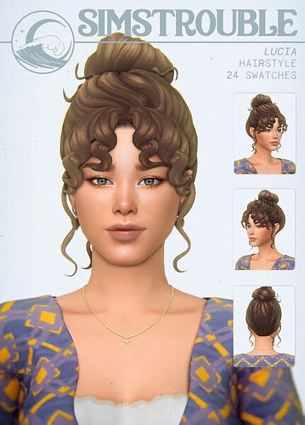 Simstroubles Hairstyles Sims 4 Hairs