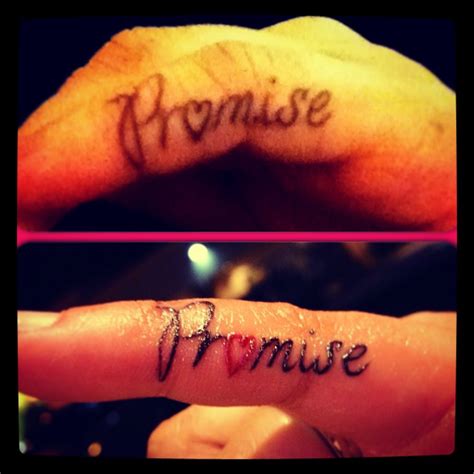 Pinky promise famous quotes & sayings: Pinky promise tattoo | Pinky promise tattoo, Promise ...