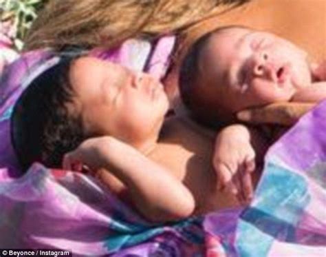 beyonce finally unveils her twins on instagram and confirms names beyonce beyonce twin