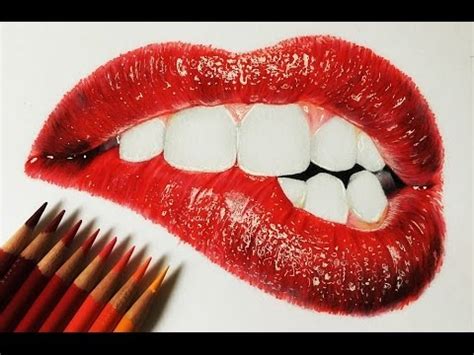 It will show you how to draw realistic lips that doesn't look like worms on the we'll start out with the outline of the lip already drawn and this video will just go over how to shade and add in the all details. HOW I DRAW REALISTIC LIPS!! - YouTube