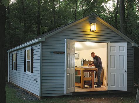 Put a Shop in a Shed - FineWoodworking