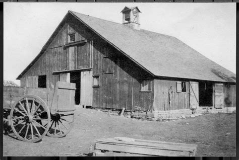 Barn On The Capsey Farm In Nemaha County Kansas Kansas Memory Kansas Historical Society