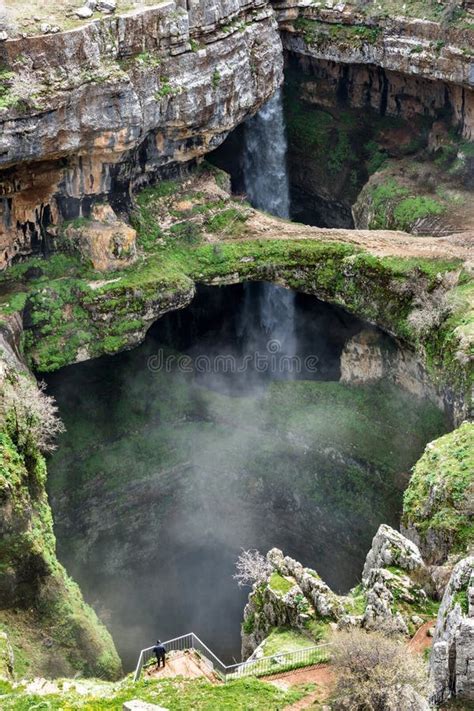 Baatara Gorge Waterfall And The Natural Bridges Tannourine Lebanon