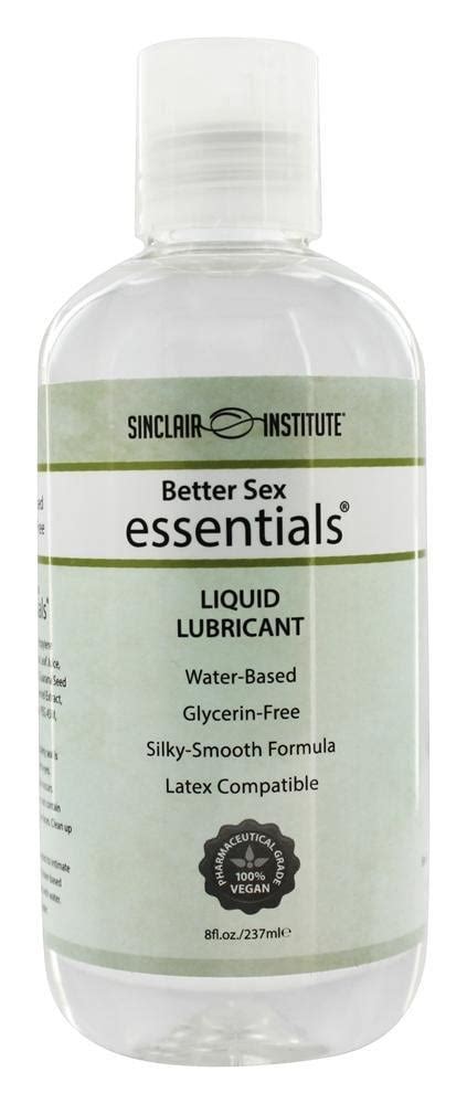 Sinclair Institute Better Sex Essentials Liquid Lubricant 8 Oz