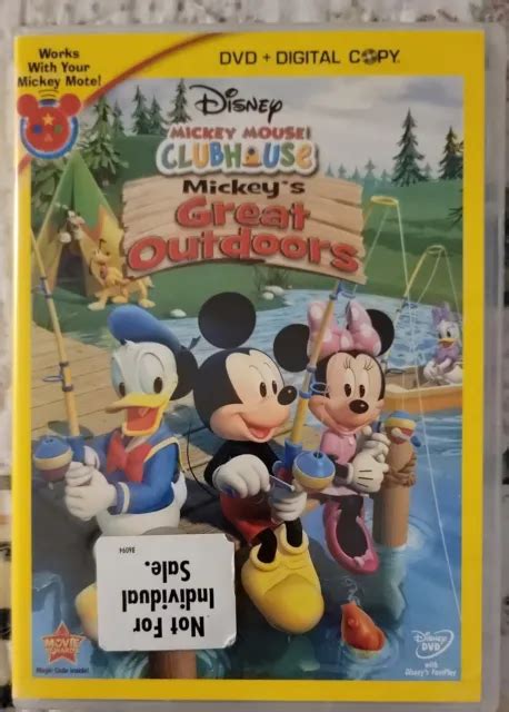 Mickey Mouse Clubhouse Mickeys Great Outdoors Dvd 2011 2 Disc Set