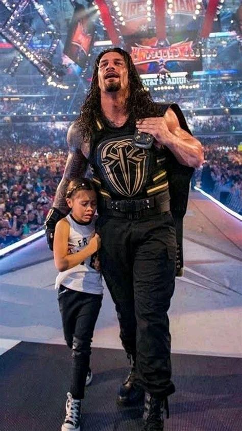 Like Father Like Daughter Checkout Lovely Photos Of Roman Reigns And