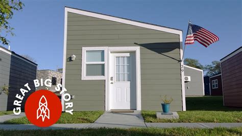 Tiny Houses Give Homeless Veterans A Place To Call Home Youtube