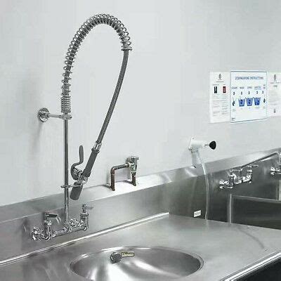 The aesthetics of this model were quickly a big. New Commercial Kitchen Restaurant Sink Tap Pre-Rinse ...