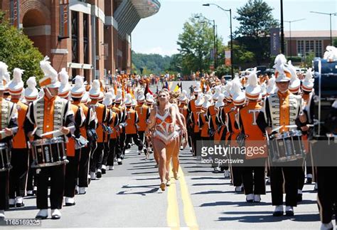 Tennessee Volunteers Majorettes During The The Pride Of The Southland