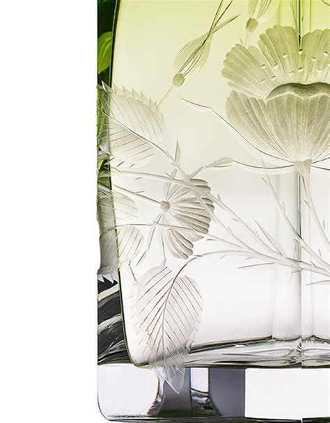 Hand Cut Crystal Vase Chrysis By Moser Moser
