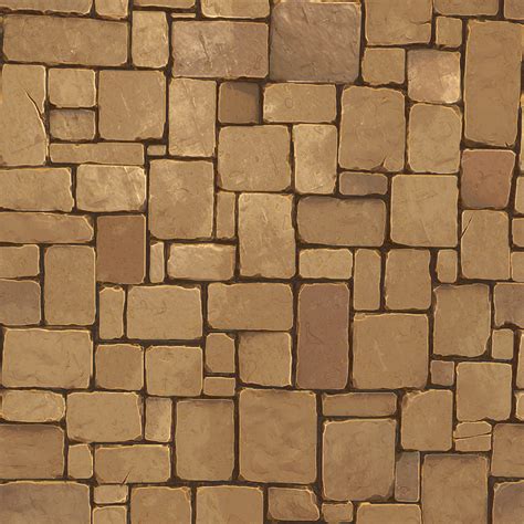 3d Model Stone Floor Texture Pack Vr Ar Low Poly Obj Fbx