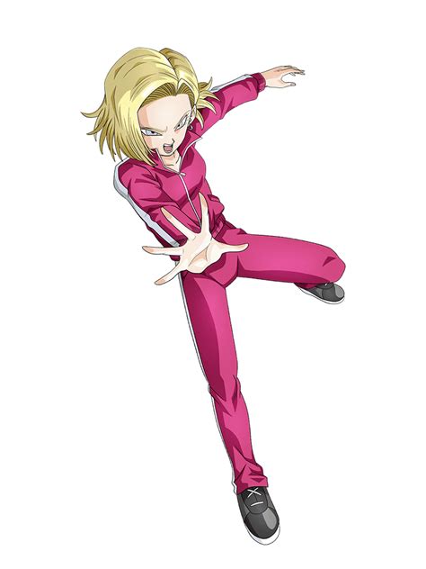 You can take up to 2 support characters into battle, and each of them has a dragon ball z: Android 18 - Tournament of Power Saga render 2 by ...