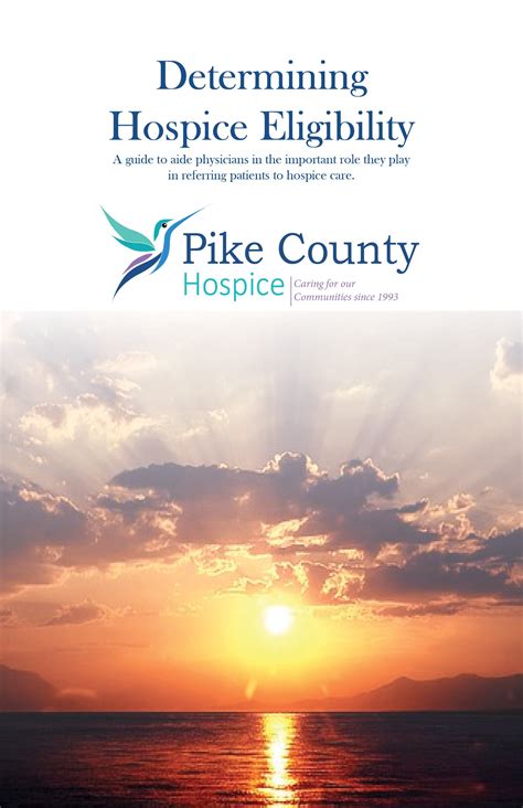 Who Qualifies For Hospice Care Pike County Hospice