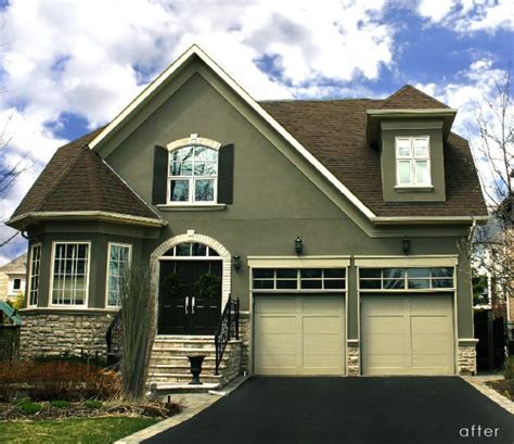 Green stucco is very popular and can work well on many different houses and building, if you choose the correct color combinations and, more importantly the right green. one story stucco house paint colors olive green - Google ...