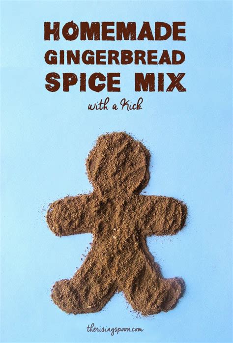 Homemade Gingerbread Spice Mix With A Kick The Rising Spoon