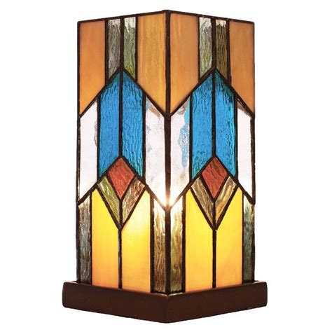 River Of Goods Stained Glass 105 Table Lamp Table Lamp Fleur De