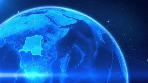 Videohive World Map Earth Zoom Youtube
