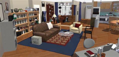 The Big Bang Theory Apartment In 3d Homebyme Big Bang Theory Spock