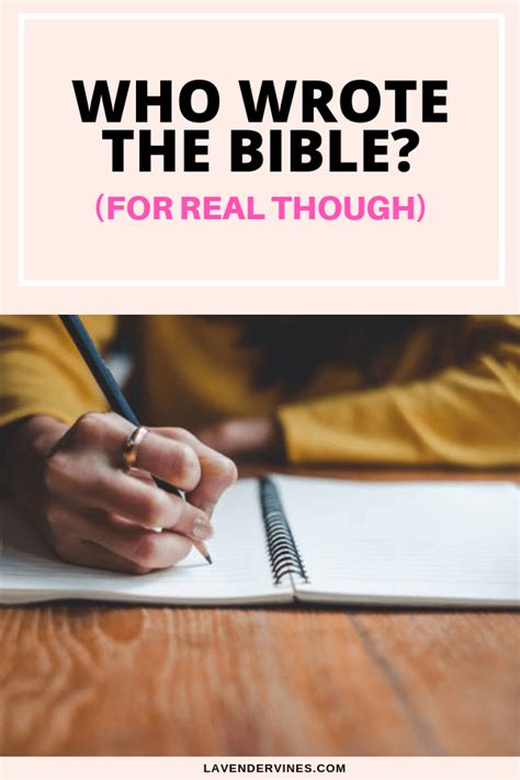 The book shows us what god wants to do for all christians. Who wrote the Bible? | Who wrote the bible, Bible, Bible ...