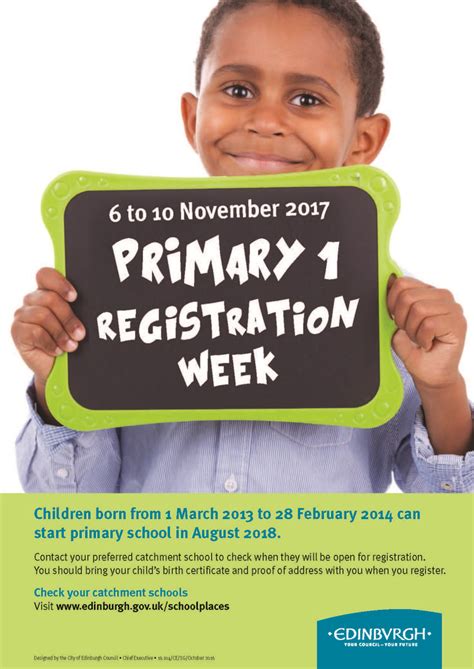 Primary 1 Registration Now Open