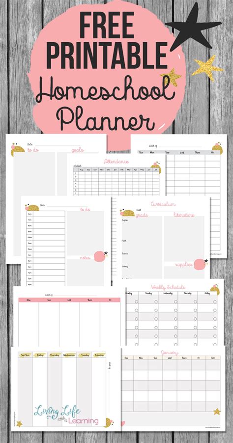 Free Homeschool Planner Printable
