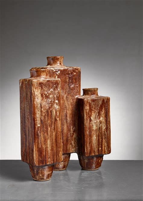 Check spelling or type a new query. Large (48 cm / 18.9 inch) brown ceramic vase, 1970s