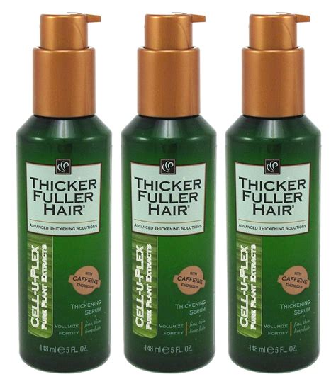 Amazon.com : Thicker Fuller Hair Instantly Thick Serum 5oz. Cell-U-Plex