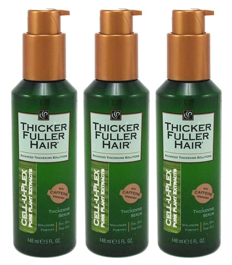 Thicker Fuller Hair Instantly Thick Serum 5oz Cell U Plex