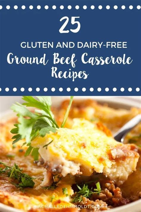 Become a friend on facebook too. 25 Gluten and Dairy-free Ground Beef Casserole Recipes in ...