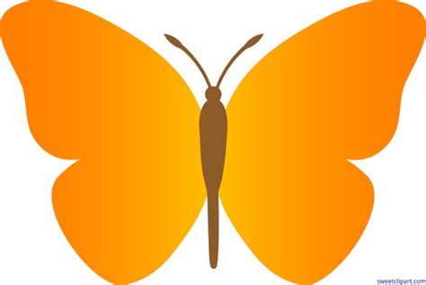 Butterfly Clipart Orange And Other Clipart Images On Cliparts Pub™