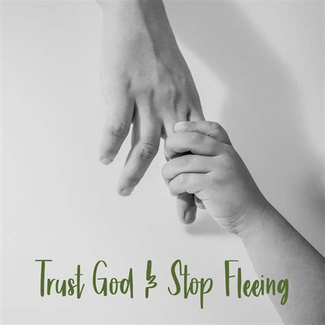 Trust God And Stop Fleeing Mp3 Snowdrop Ministries