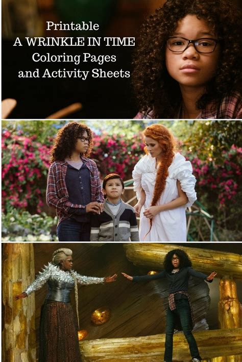 Get Free A Wrinkle In Time Coloring Pages And Activity Sheets