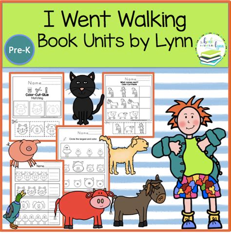 I Went Walking Book Unit Book Units By Lynn