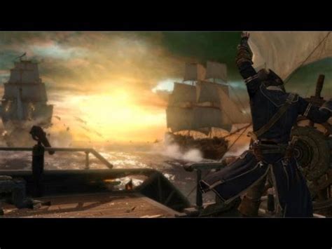 Assassins Creed Iiis Naval Warfare Trailer Endless Raining