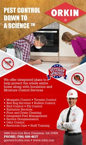 Over 63 years experience in pest control. Orkin Pest Control
