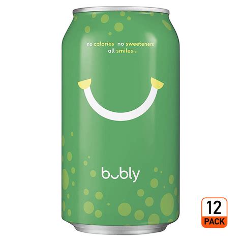 Bubly Sparkling Water Lime 355ml 12pack Only For Montreal And Laval