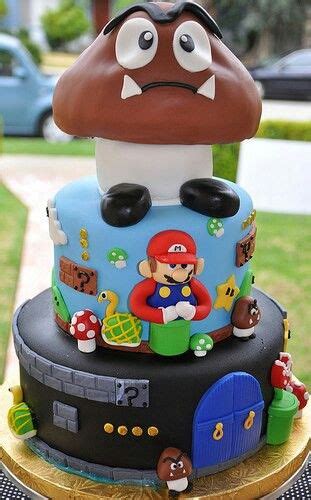 25 Ideas De Super Mario Bros Fondant Cake Tortas De Mario Bros