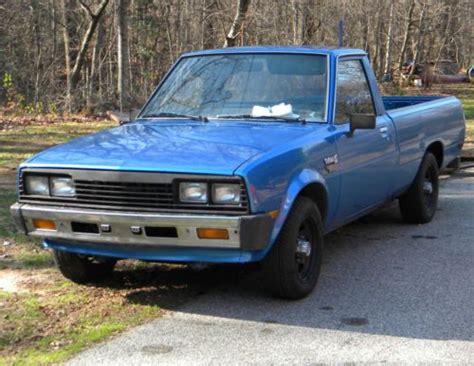 Sell Used 1985 Dodge Ram D50 Diesel Pickup Truck Mitsubishi W Turbo In
