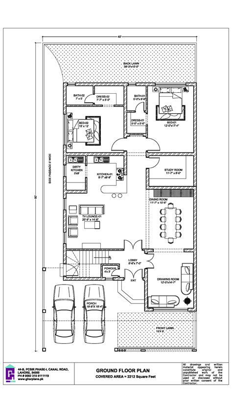 350 Square Yard House Design 40 Ft X 80 Ft House Layout Plans Square