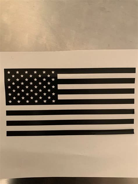 Calcomanía de la bandera americana Etsy