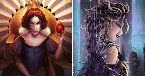 Its Good To Be Bad 24 Awesome Disney Girls Reimagined As Villains