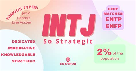Intj So Strategic So Syncd Personality Type Guide