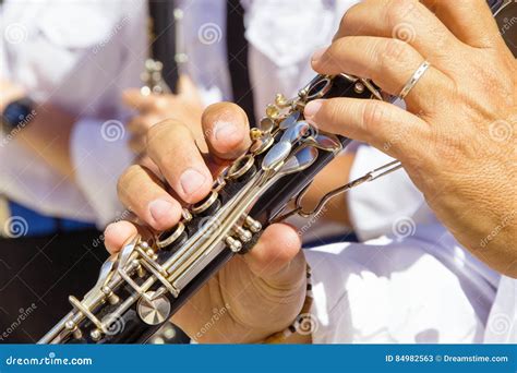 Clarinet Players Stock Image Image Of Performance Music 84982563