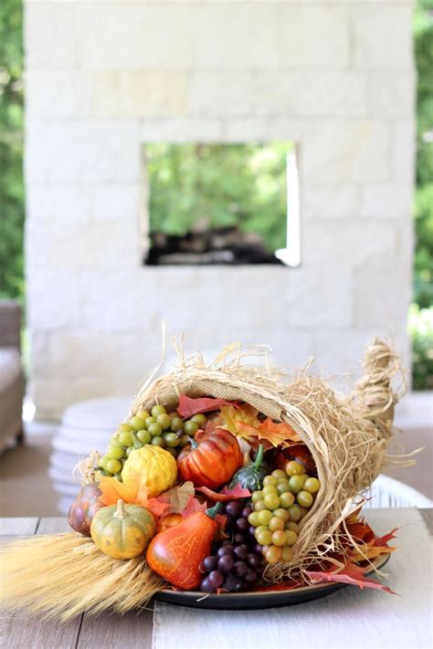The best front porch decorating ideas for every month of the year. How to Arrange a Beautiful Cornucopia Centerpiece | eHow
