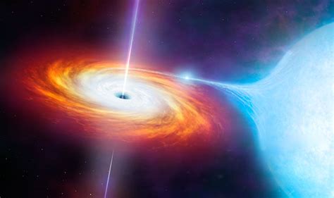 Space Update Black Hole Lets Out ‘two Burps In Binge That Moves Like