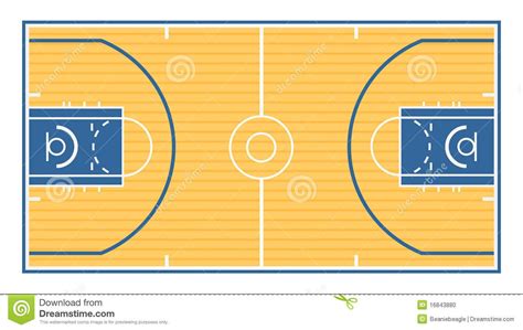 Basketball Court Basketball Court Basketball Illustration